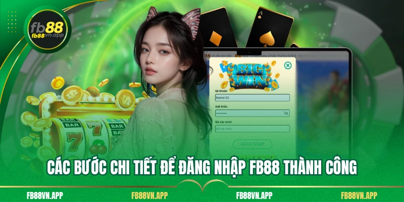 Các bước chi tiết để đăng nhập FB88 thành công